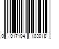 Barcode Image for UPC code 0017104103018. Product Name: Roman PRO-977 Ultra Prime 1 gal. Interior and Exterior Wallcovering Primer/Sealer