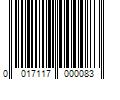 Barcode Image for UPC code 0017117000083