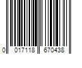 Barcode Image for UPC code 0017118670438