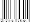 Barcode Image for UPC code 0017121347464