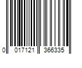 Barcode Image for UPC code 0017121366335