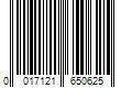 Barcode Image for UPC code 0017121650625