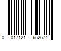 Barcode Image for UPC code 0017121652674