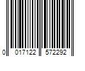 Barcode Image for UPC code 0017122572292