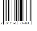 Barcode Image for UPC code 0017122840384