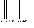 Barcode Image for UPC code 0017124361269