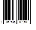 Barcode Image for UPC code 0017141001100