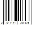 Barcode Image for UPC code 0017141001476