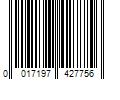 Barcode Image for UPC code 0017197427756