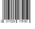 Barcode Image for UPC code 0017229175150