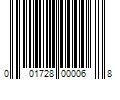 Barcode Image for UPC code 001728000068