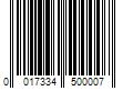 Barcode Image for UPC code 0017334500007