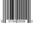 Barcode Image for UPC code 001734000090