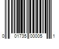 Barcode Image for UPC code 001735000051