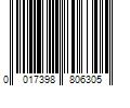 Barcode Image for UPC code 0017398806305