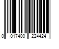 Barcode Image for UPC code 0017400224424