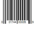 Barcode Image for UPC code 001744000059