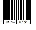 Barcode Image for UPC code 0017457001429