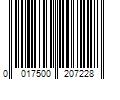 Barcode Image for UPC code 0017500207228