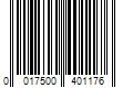 Barcode Image for UPC code 0017500401176