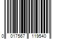 Barcode Image for UPC code 0017567119540