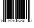 Barcode Image for UPC code 001764000053