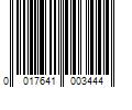 Barcode Image for UPC code 0017641003444