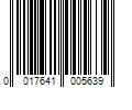 Barcode Image for UPC code 0017641005639