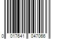 Barcode Image for UPC code 0017641047066