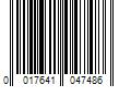 Barcode Image for UPC code 0017641047486