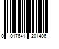 Barcode Image for UPC code 0017641201406