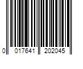 Barcode Image for UPC code 0017641202045