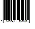 Barcode Image for UPC code 0017641202618