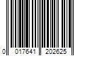 Barcode Image for UPC code 0017641202625