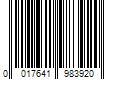 Barcode Image for UPC code 0017641983920