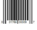 Barcode Image for UPC code 001768000097