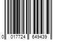 Barcode Image for UPC code 0017724649439