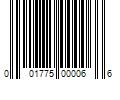 Barcode Image for UPC code 001775000066