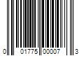 Barcode Image for UPC code 001775000073