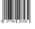 Barcode Image for UPC code 0017754207432