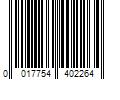 Barcode Image for UPC code 0017754402264