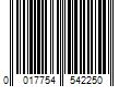 Barcode Image for UPC code 0017754542250