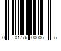 Barcode Image for UPC code 001776000065