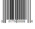 Barcode Image for UPC code 001779000086