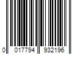 Barcode Image for UPC code 0017794932196