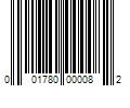 Barcode Image for UPC code 001780000082