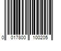 Barcode Image for UPC code 0017800100205