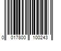 Barcode Image for UPC code 0017800100243