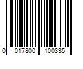 Barcode Image for UPC code 0017800100335