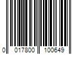 Barcode Image for UPC code 0017800100649